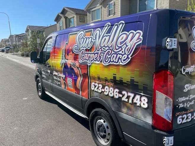 The Sun Valley Carpet Care van
